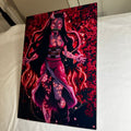 Anime Resin Wall Art – Premium Epoxy Frame 12.5” x 18.5”