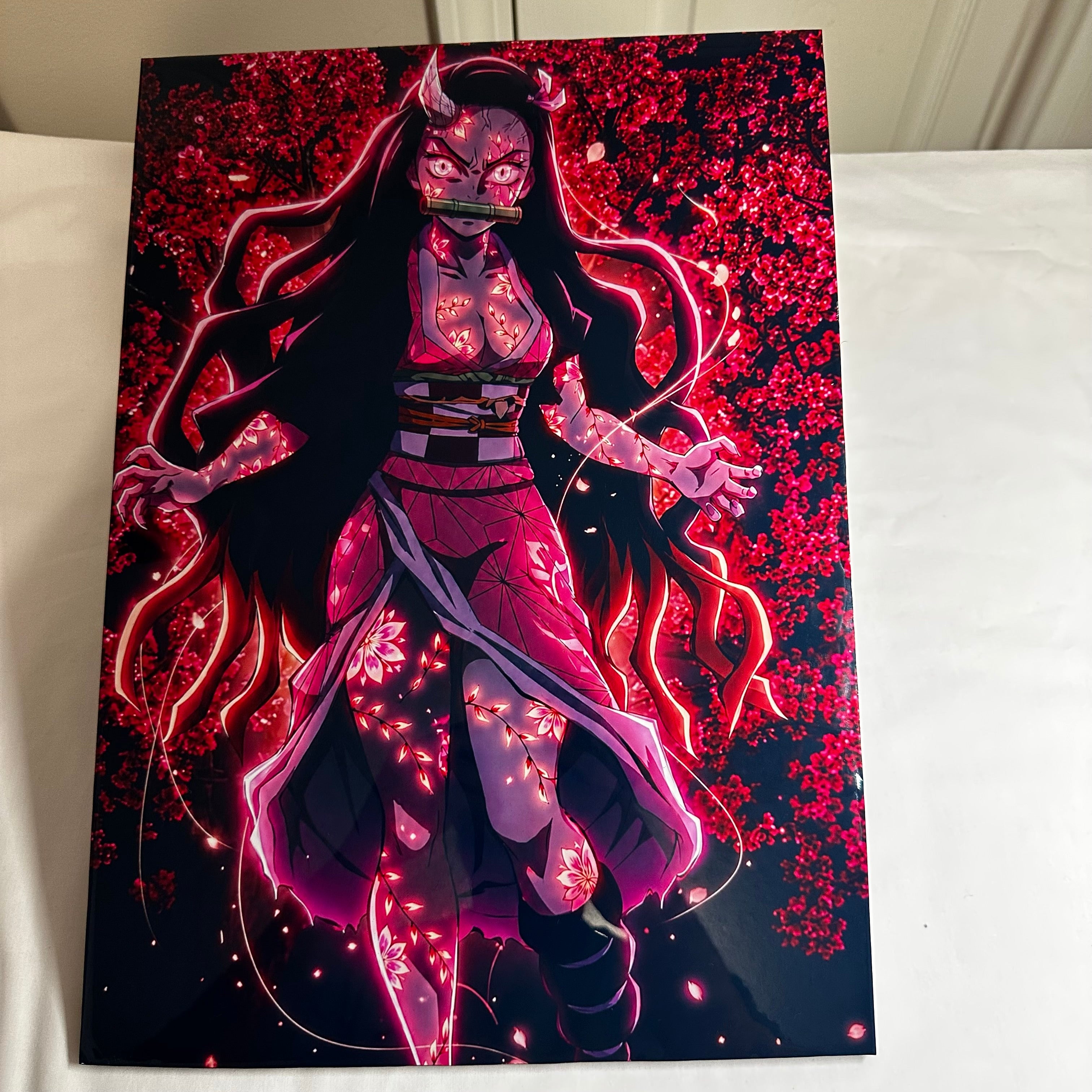 Anime Resin Wall Art – Premium Epoxy Frame 12.5” x 18.5”