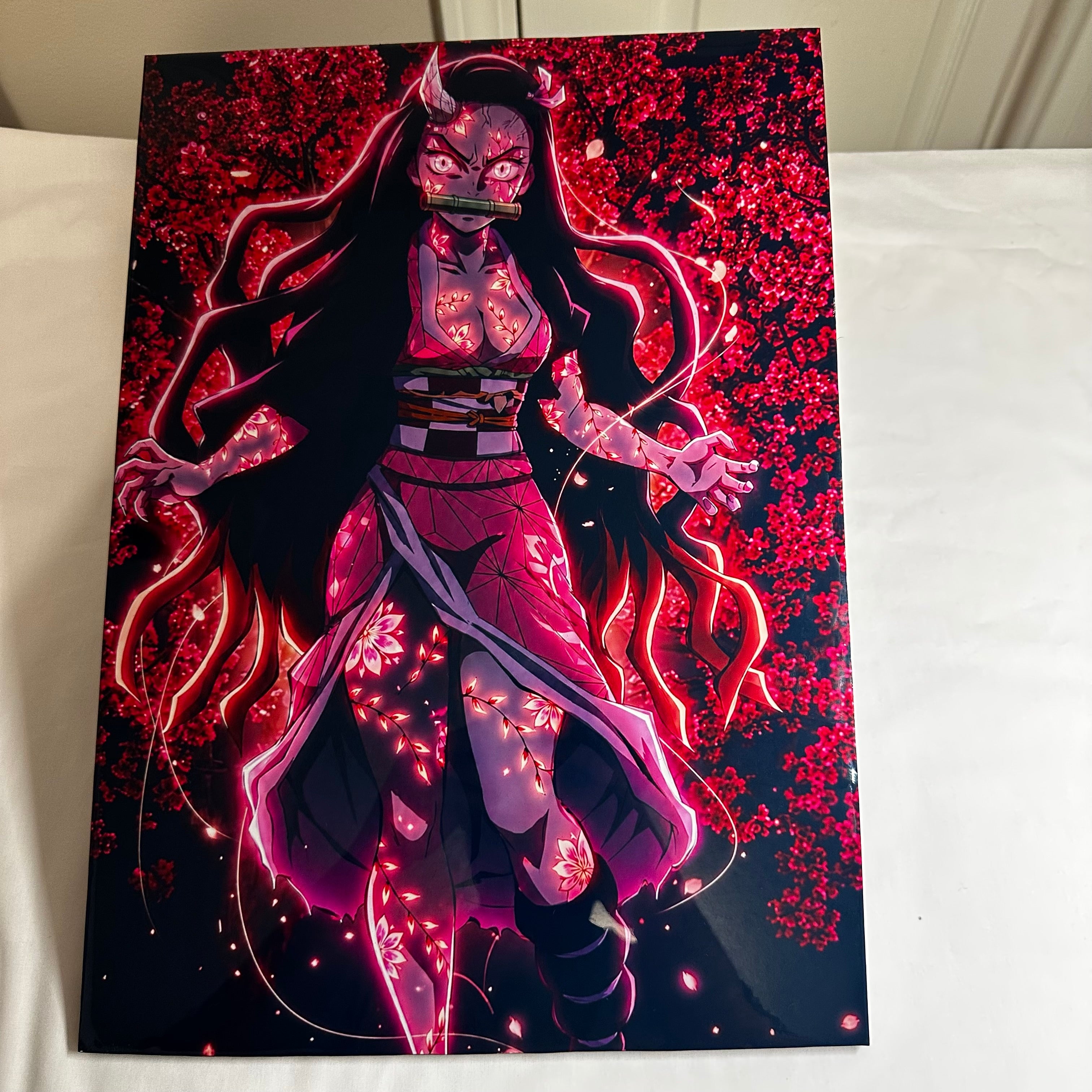 Anime Resin Wall Art – Premium Epoxy Frame 12.5” x 18.5”